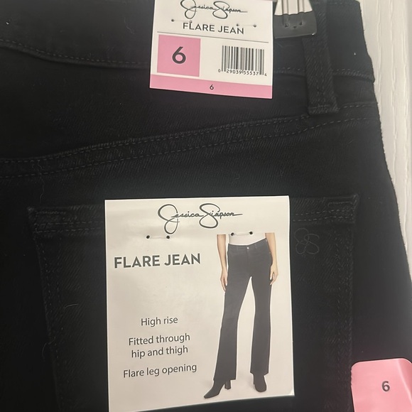 Jessica Simpson black flare jeans - Picture 6 of 9